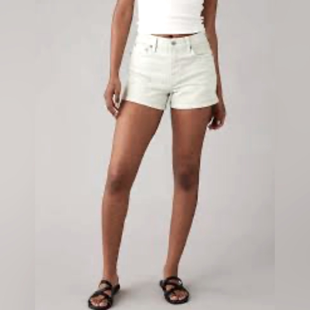 American Eagle Outfitters Light Green Women's Shorts